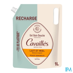 CAVAILLES GEL B/DCH LT/MIEL ECO R1