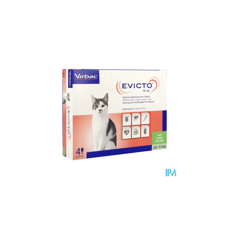 EVICTO 45MG SPOTON CT2,5-7,5 PIP4