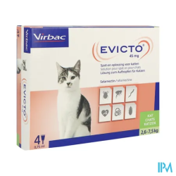 EVICTO 45MG SPOTON CT2,5-7,5 PIP4