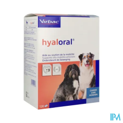 HYALORAL CHIEN COMP 120