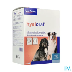 HYALORAL CHIEN COMP 120