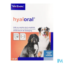HYALORAL CHIEN COMP 120