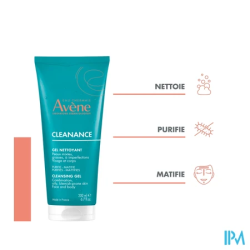 Avene cleanance gel nett 200ml - La Grande Pharmacie
