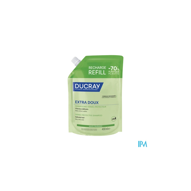 Ducray sh extra doux 400ml rech - La Grande Pharmacie