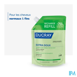 Ducray sh extra doux 400ml rech - La Grande Pharmacie