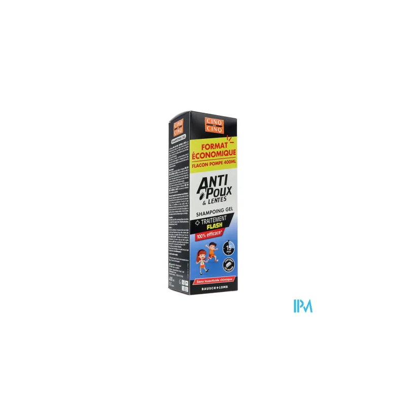 CINQ/CINQ SH NATURA A/POUX400ML