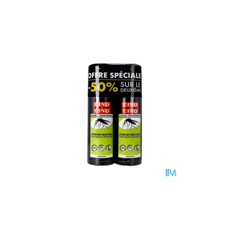 CINQ/CINQ ZONE TEMPERE SPR 100MLX2