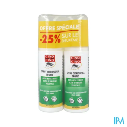 CINQ/CINQ CITRIODORA SPR 100MLX2
