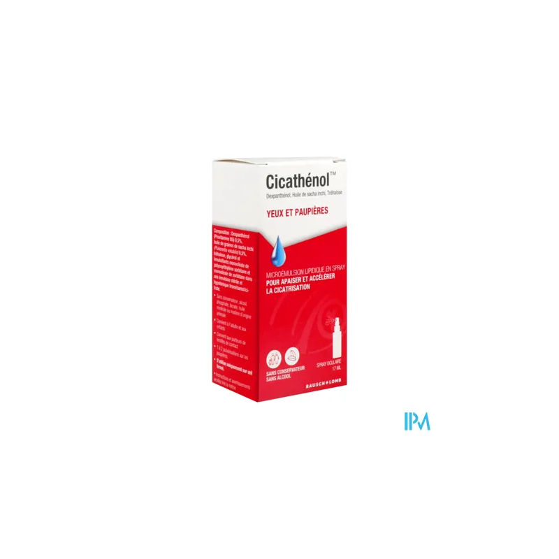 CICATHENOL YEUX PAUPIERE SPR 17ML
