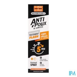 CINQ/CINQ A/POUX SPR FLASH 150ML