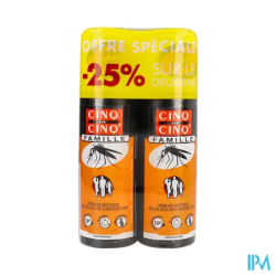 CINQ/CINQ FAMILLE SPRAY 100ML X2