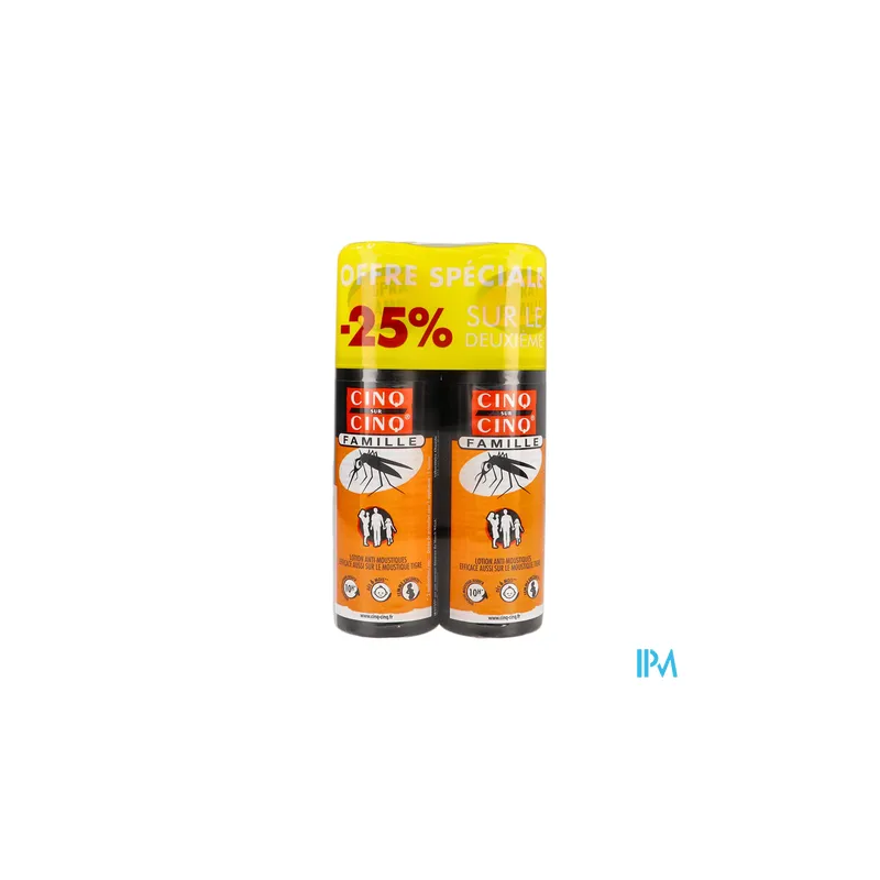 CINQ/CINQ FAMILLE SPRAY 100ML X2