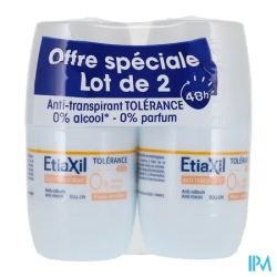 ETIAXIL DEO TOLERANCE 48H ROL50ML2