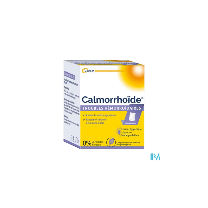 CALMORRHOIDE LINGETTE 20