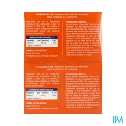 VITASCORBOL C 500 CPR A CROQ 24X2
