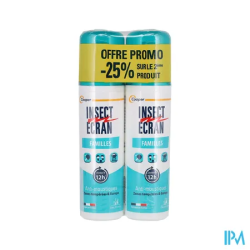 INSECT-ECRAN FAMILLE SPR 100ML X2