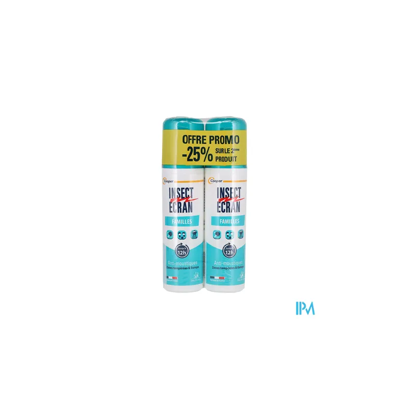 INSECT-ECRAN FAMILLE SPR 100ML X2