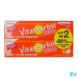 VITASCORBOL C 1000 CPR EFFERV20X2