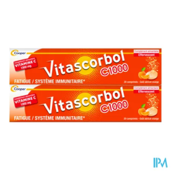 VITASCORBOL C 1000 CPR EFFERV20X2