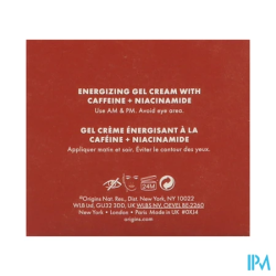 Origins gel cr energ cafeine 50ml - La Grande Pharmacie