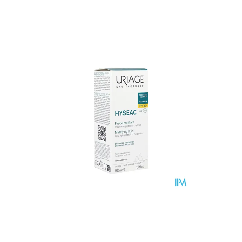 URIAGE HYSEAC FLUIDE SPF 50+ 50ML