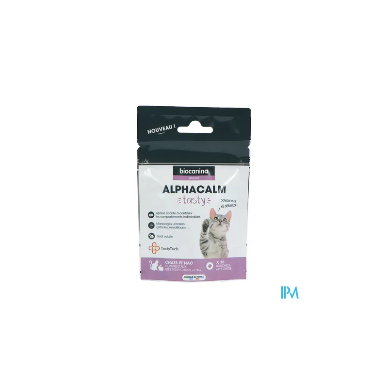 ALPHACALM TASTY CHAT BOUCHEE 30