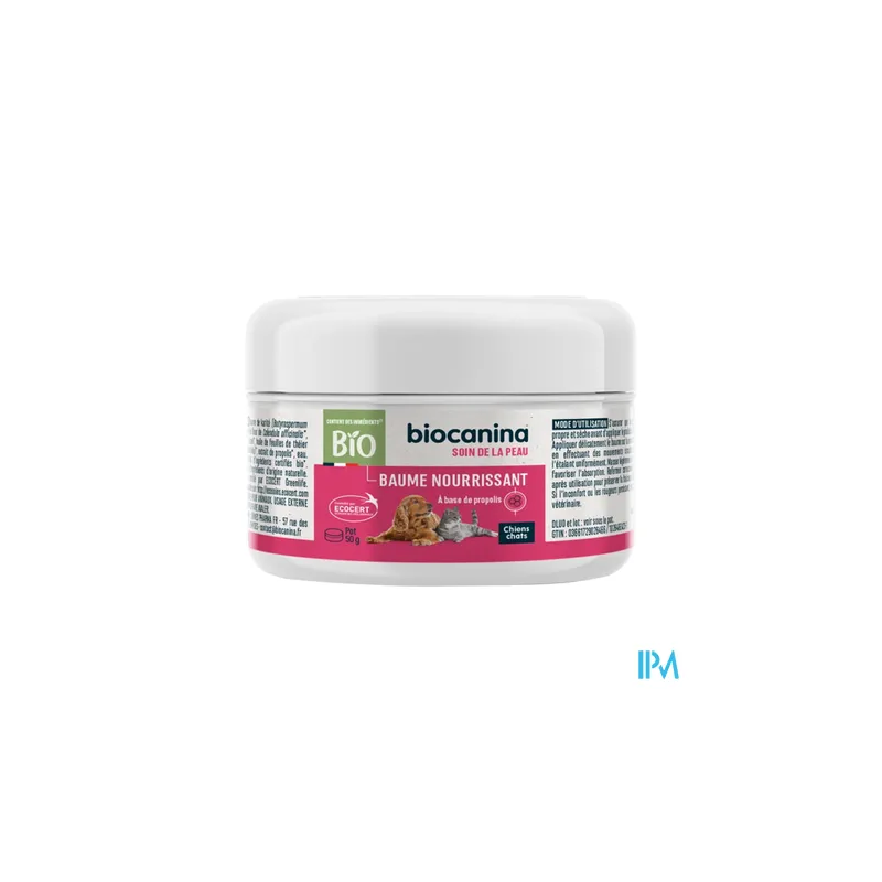 BIOCANINA BAUME NOURRISS BIO 50G