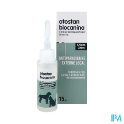 BIOCANINA OTOSTAN GTT AURIC 15ML