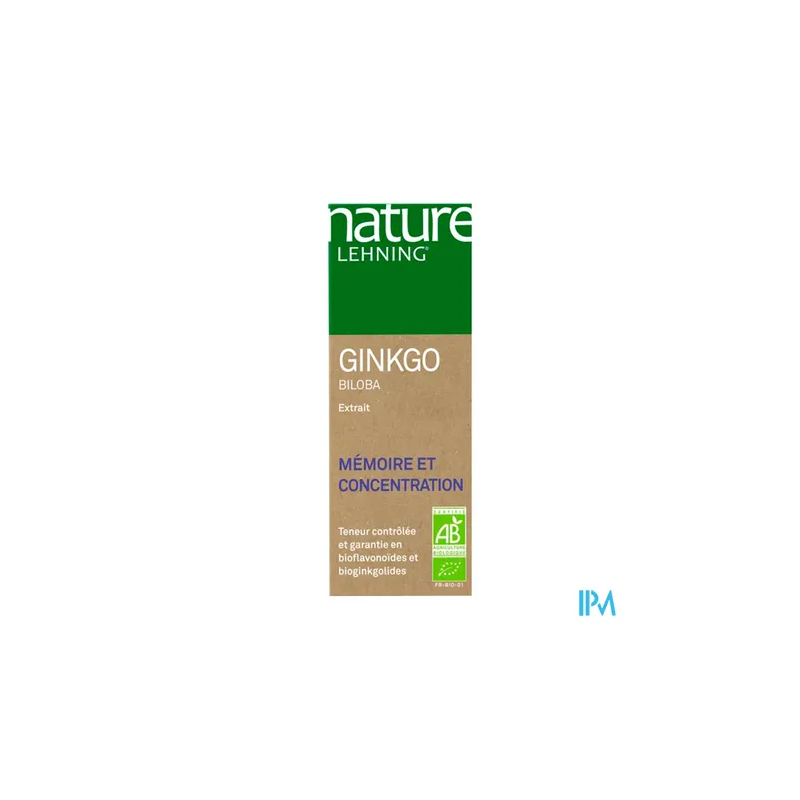 NATURE LEHNING GINKGO BILOBA 60ML