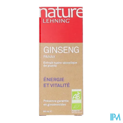 NATURE LEHNING GINSENG PANAX 60ML
