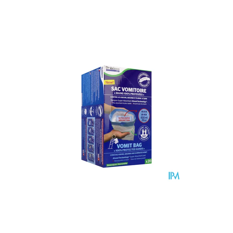 DR HELEWA SAC VOMITOIRE 600MLX20