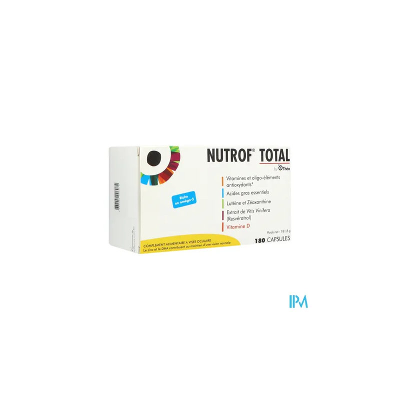 NUTROF TOTAL CAPS 180