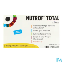 NUTROF TOTAL CAPS 180
