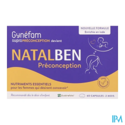 NATALBEN PRECONCEPTION CAPS 60