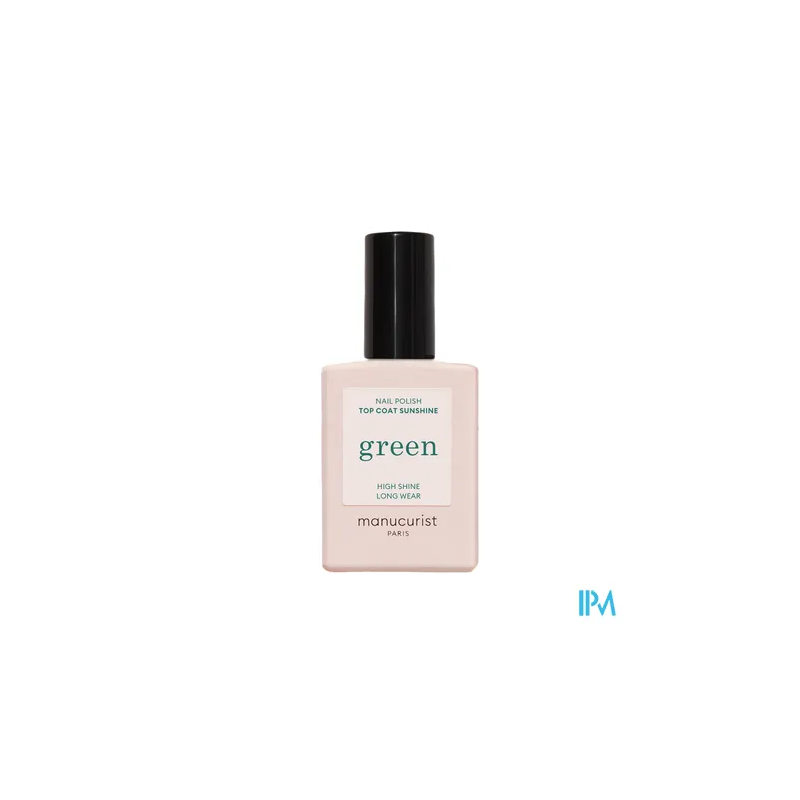 MANUCURIST GREEN TOP COAT SUNS15ML