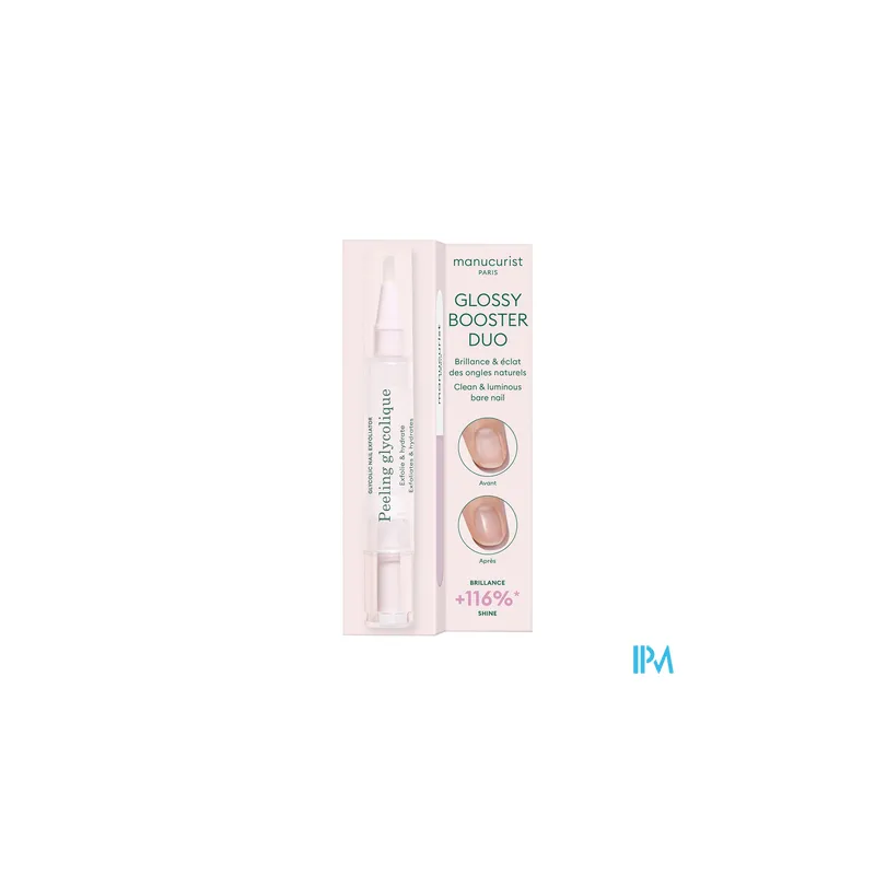 MANUCURIST GLOSSY BOOSTER DUO