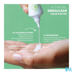SVR SEBIACLEAR GEL ACTIVE 40ML