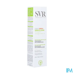 SVR SEBIACLEAR CREME SPF50+ 40ML