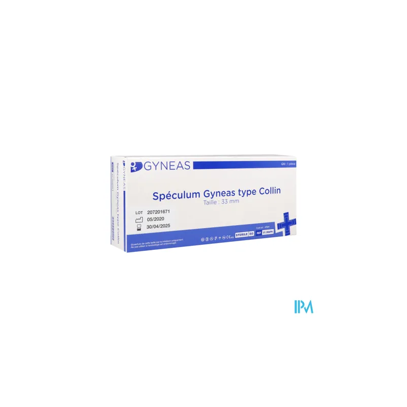SPECULUM COLLIN GYNEAS STERIL 33MM