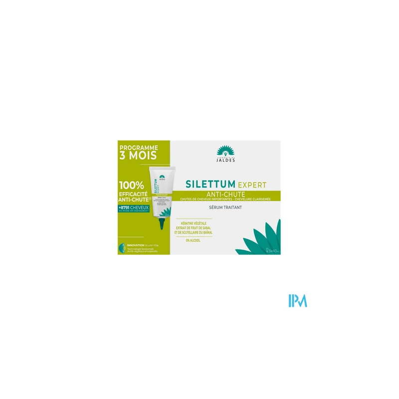 Silettum expert ser a chute 40mlx3 - La Grande Pharmacie
