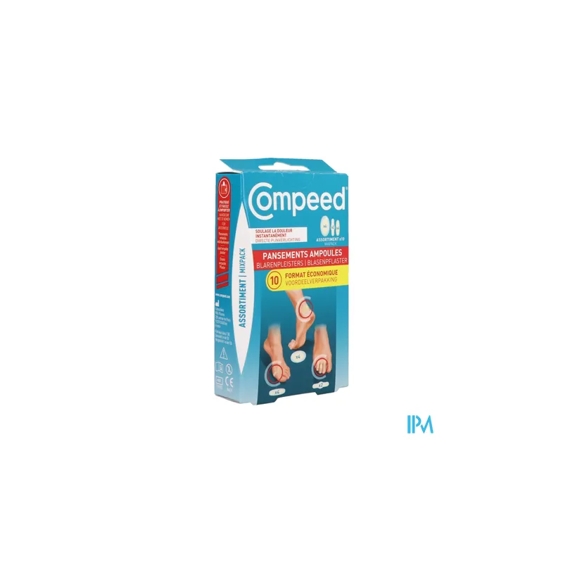 COMPEED PANS AMP ASSORTIMENT BTE10