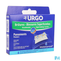 URGO BRULURE WATERPROOF PM 6