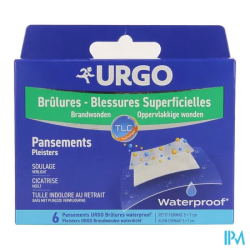URGO BRULURE WATERPROOF PM 6
