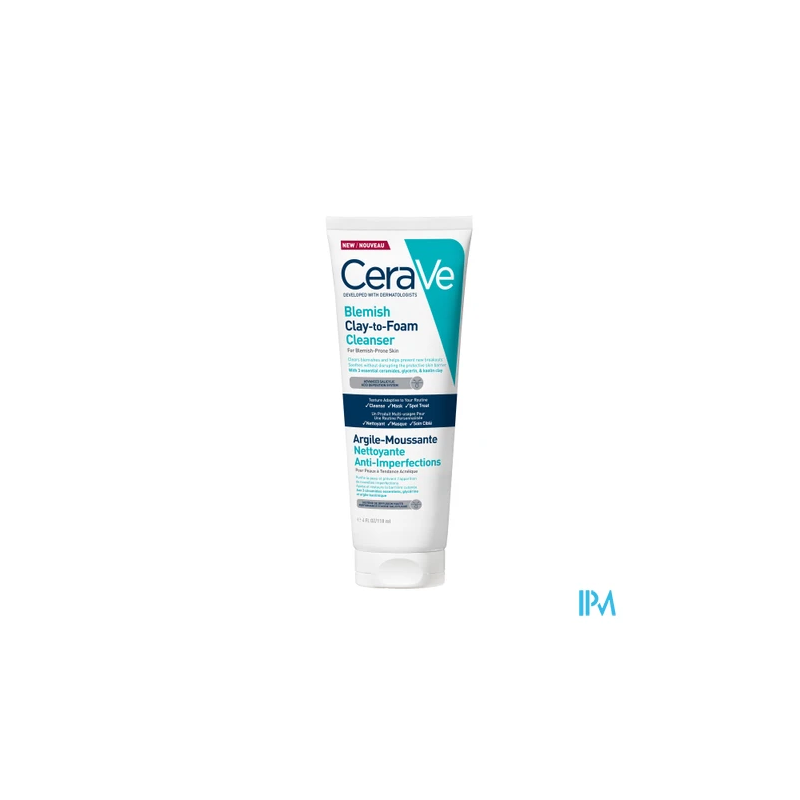 Cerave mouss argile a imperf 118ml - La Grande Pharmacie