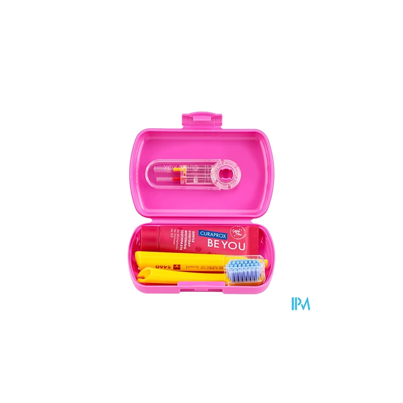 Curaprox kit voyage rose - La Grande Pharmacie