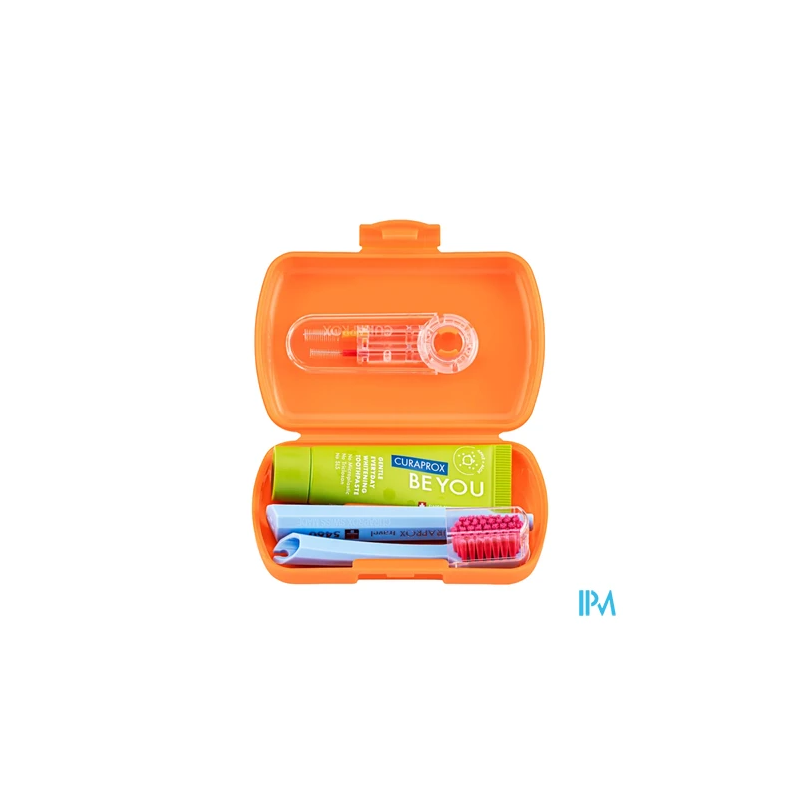 Curaprox kit voyage orange - La Grande Pharmacie