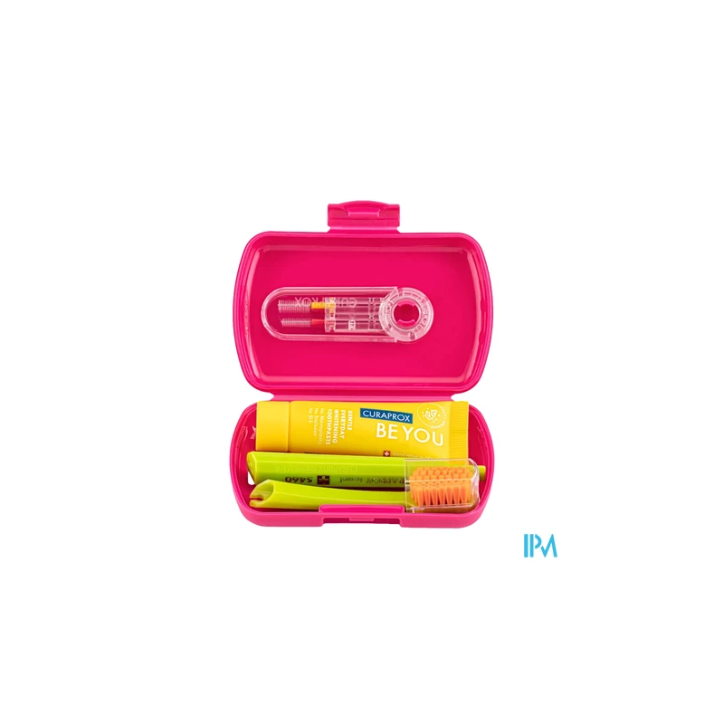 Curaprox kit voyage rouge - La Grande Pharmacie