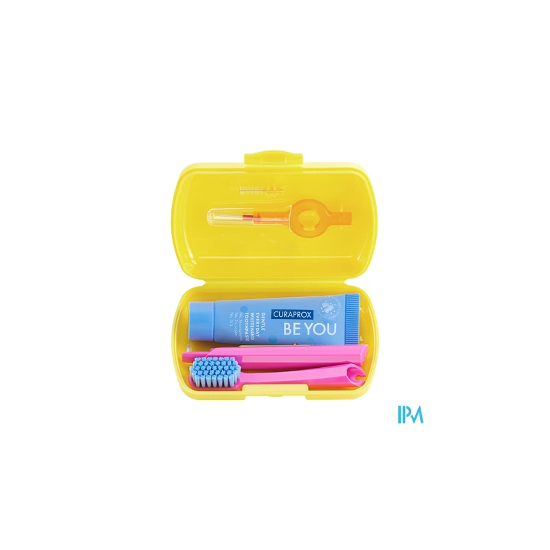 Curaprox kit voyage jaune - La Grande Pharmacie