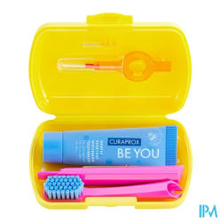 Curaprox kit voyage jaune - La Grande Pharmacie