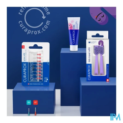 Curaprox kit voyage violet - La Grande Pharmacie